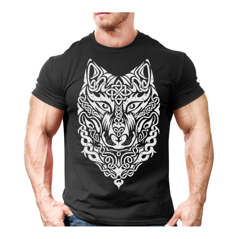 Vikings Runes Wolf Norse Mythology Shirt Unisex Warrior,Cool T Shirt Norse Mythology Viking Warrior Men and Women,Unique Valhalla T-Shirt - 3.jpg