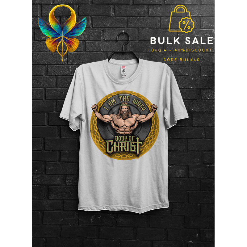 Whey Protein Jesus Christ Deadlifter Tshirt For Gym Rats,Funny Christian Shirts For Man,Weightlifting Jesus Appareal,Body of Christ Gift Tee - 2.jpg