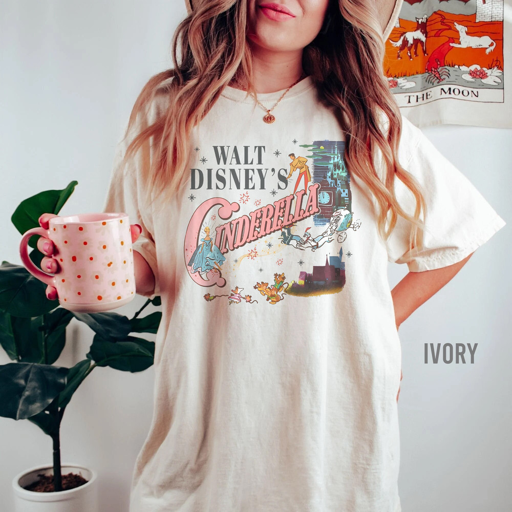 Comfort Colors Cinderella Shirt, Walt Disney Princess Shirt, Disney Comfort Colors Shirt, Gus Gus Shirt, Disney Cinderella Princess Shirt - 1.jpg