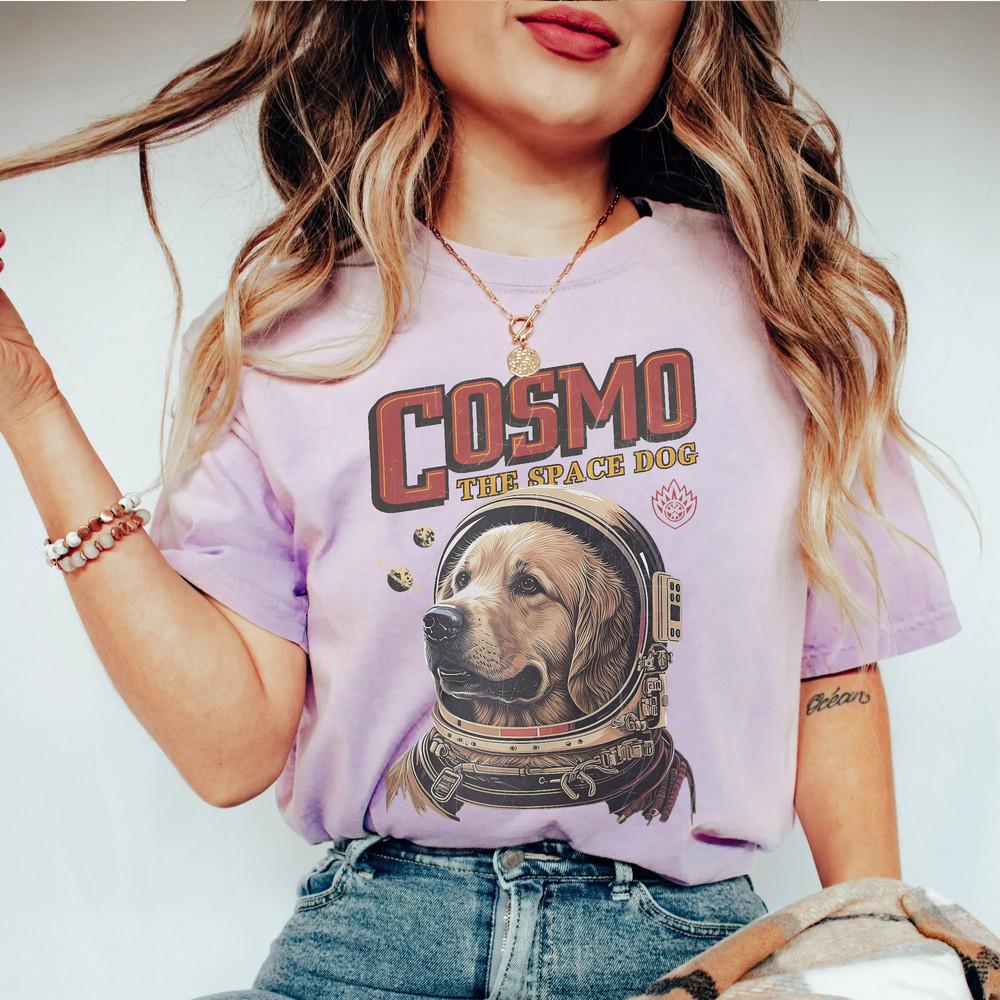Comfort Colors Cosmo The Space Dog Shirt, Guardians of the Galaxy Vol 3 Comfort Colors Shirt, Marvel Shirt, Cosmo Dog,Galaxy Volume 3,Rocket - 2.jpg