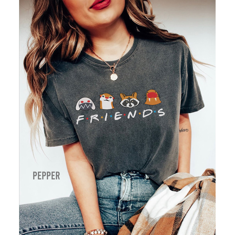 Comfort Colors Lylla Rocket Floor Teefs Shirt, Guardians of The Galaxy Vol3 Shirt, Into The Forever And Beautiful Sky, Rocket and Friends - 2.jpg