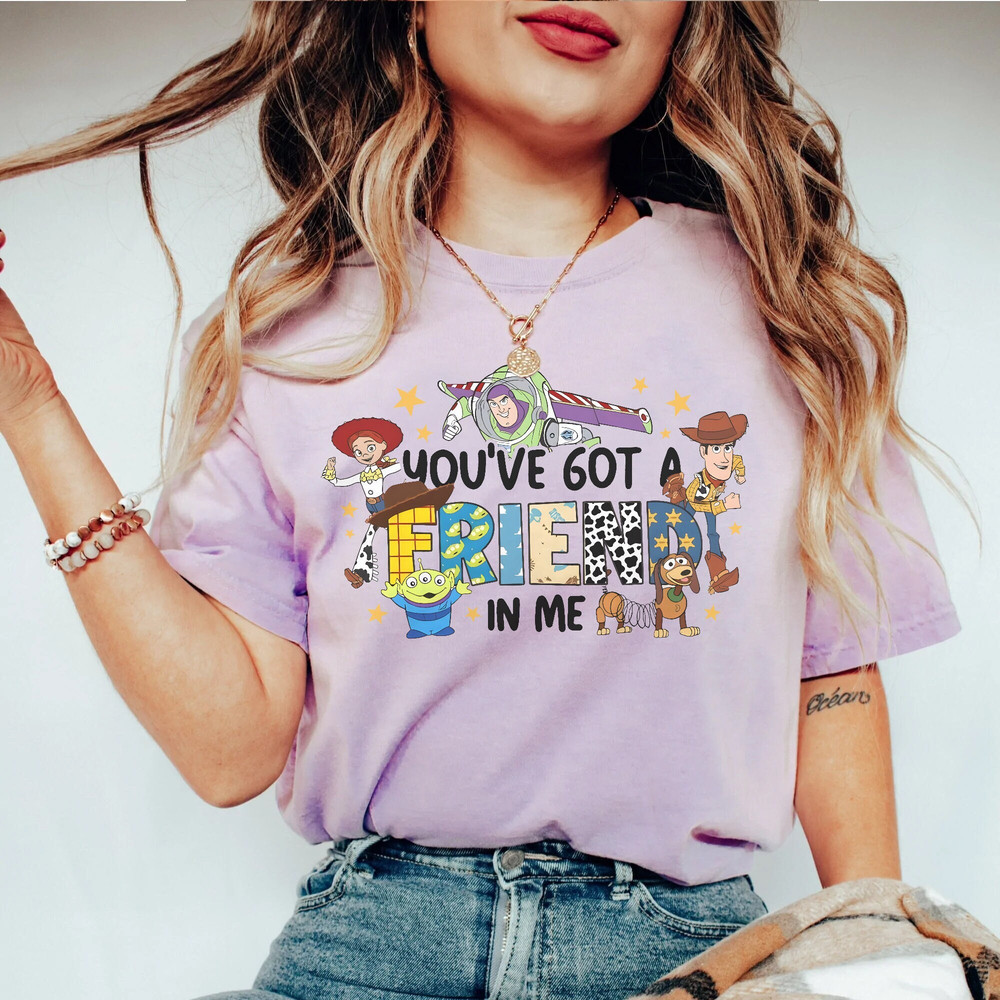 Comfort Colors Retro Disney You've Got A Friend In Me Shirt, Buzz Lightyear, Toy Story Shirt, Comfort Colors Disney Shirt, Comfort Toy Story - 1.jpg