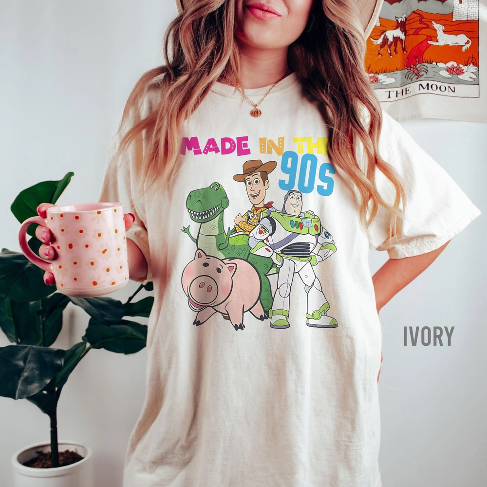 Comfort Colors Retro Disney You've Got A Friend In Me Shirt, Buzz, Floral Toy Story Shirt, Comfort Colors Disney Shirt, Comfort Toy Story - 1.jpg