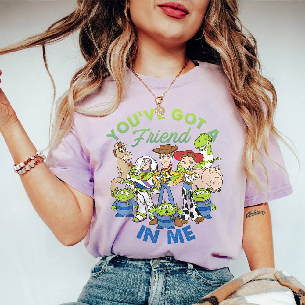 Comfort Colors Retro Disney You've Got A Friend In Me Shirt, Buzz, Floral Toy Story Shirt, Comfort Colors Disney Shirt, Comfort Toy Story - 2.jpg