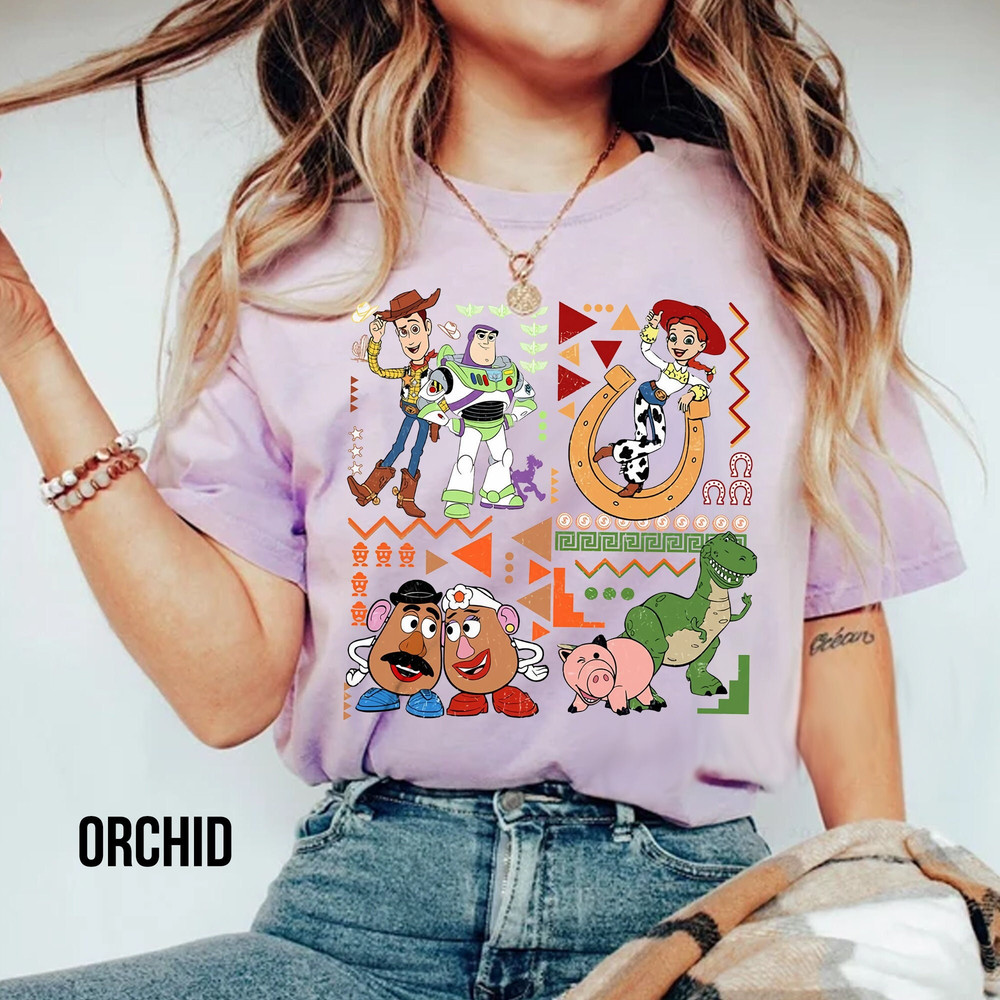 Comfort Colors Retro Disney You've Got A Friend In Me Shirt, Buzz, Floral Toy Story Shirt, Comfort Colors Disney Shirt, Comfort Toy Story - 1.jpg