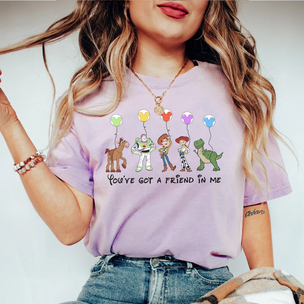 Comfort Colors Retro Disney You've Got A Friend In Me Shirt, Buzz, Toy Story Checkers Shirt, Comfort Colors Disney Shirt, Comfort Toy Story - 1.jpg