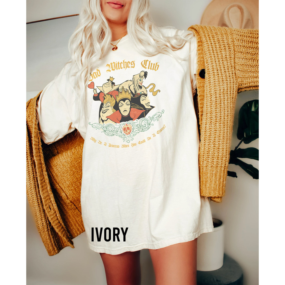 Comfort Colors Villains Characters Shirt, Retro Disney Villains Characters Maleficent Ursula Evil Queen Hades Shirt, Disney Shirt, WDW Shirt - 3.jpg