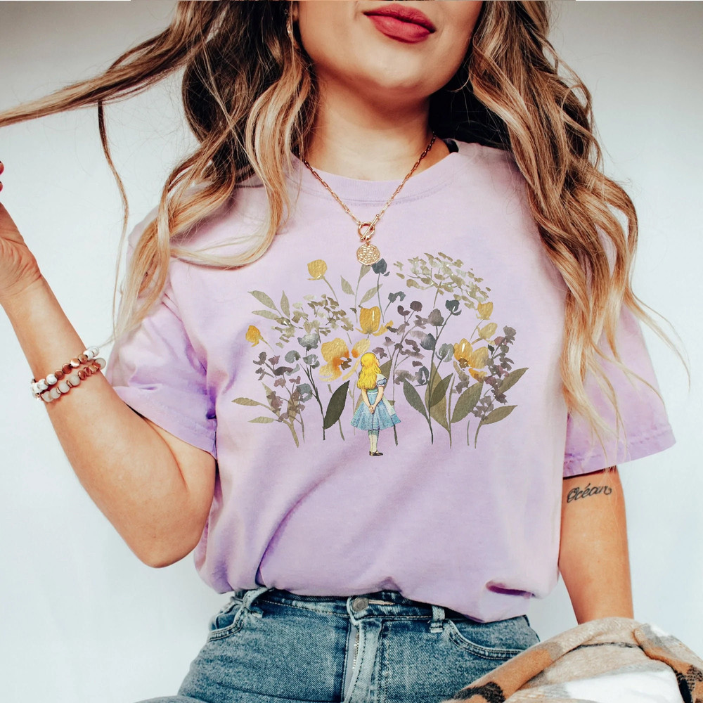 Comfort ColorsĀ® Retro Alice in Wonderland Shirt, Disney Princess Alice Shirt, Vintage 90s Disneyland Shirt, Disney Adventures in Wonderland - 1.jpg