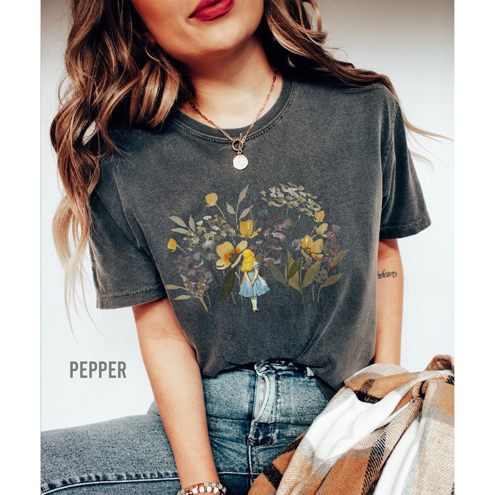 Comfort ColorsĀ® Retro Alice in Wonderland Shirt, Disney Princess Alice Shirt, Vintage 90s Disneyland Shirt, Disney Adventures in Wonderland - 3.jpg