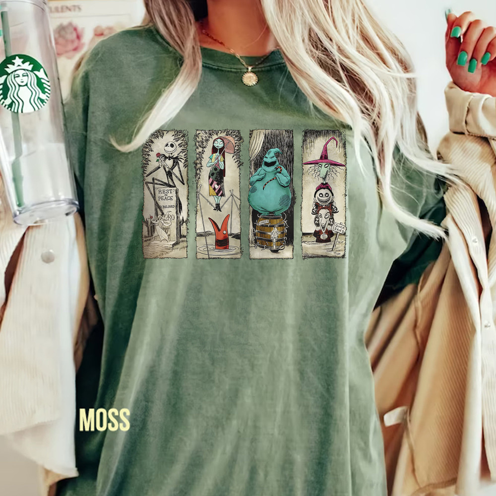 Comfort ColorsĀ® Retro Haunted Mansion Nightmare Before Christmas Shirt, Mickey's Not So Scary Party Halfway To Halloween Tee,Disneyland Trip - 3.jpg