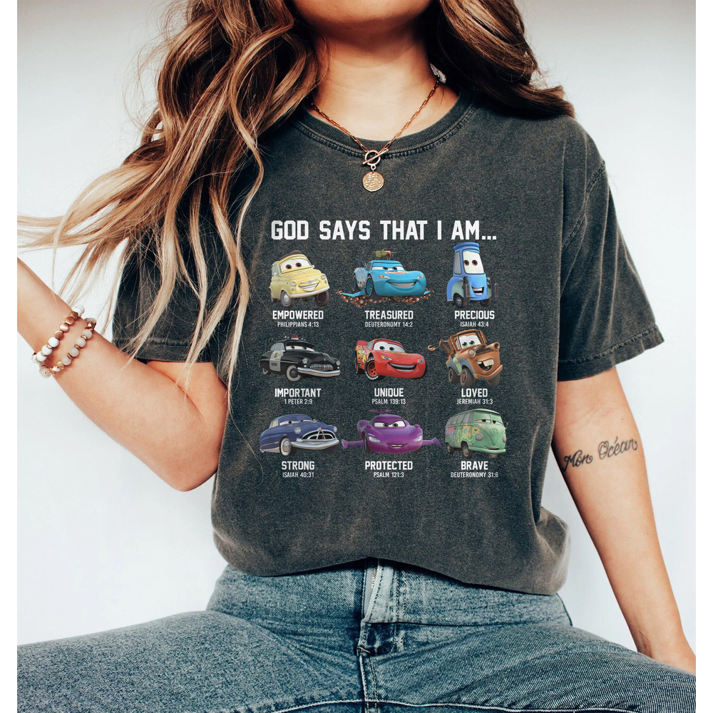 Comfort ColorsĀ® Retro Lightning Mcqueen Shirt, Disney Cars Shirt, Disney Shirt, Disney Pixar Shirt, Cars Birthday Shirt, Cars Land Shirt - 3.jpg