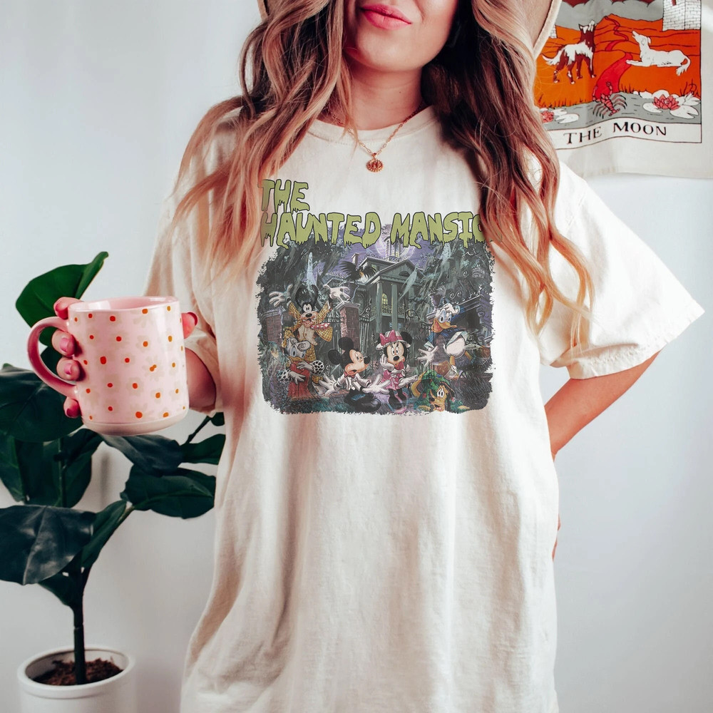 Comfort ColorsĀ® The Haunted Mansion Shirt, Haunted Mansion Tee, Disney Halloween Shirt, Halloween Shirt, Magic Kingdom Shirt, Disneyland Tee - 1.jpg