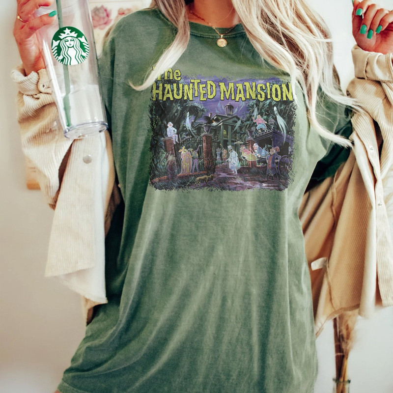 Comfort ColorsĀ® The Haunted Mansion Shirt, Haunted Mansion Tee, Disney Halloween Shirt, Halloween Shirt, Magic Kingdom Shirt, Disneyland Tee - 1.jpg