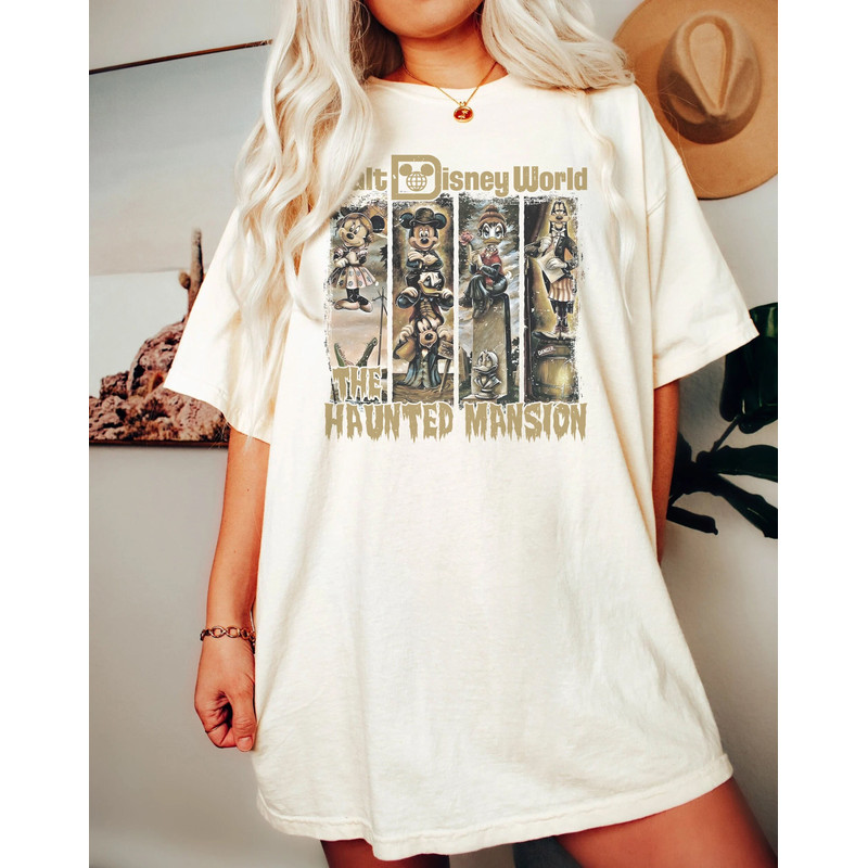 Comfort ColorsĀ® The Haunted Mansion Shirt, Haunted Mansion Tee, Disney Halloween Shirt, Halloween Shirt, Magic Kingdom Shirt, Disneyland Tee - 2.jpg