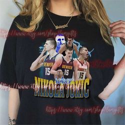 nikola jokicc 90s vintage bootleg shirt, vintage basketball shirts, vintage sweatshirt 90s, vintage hoodie, vintage grap