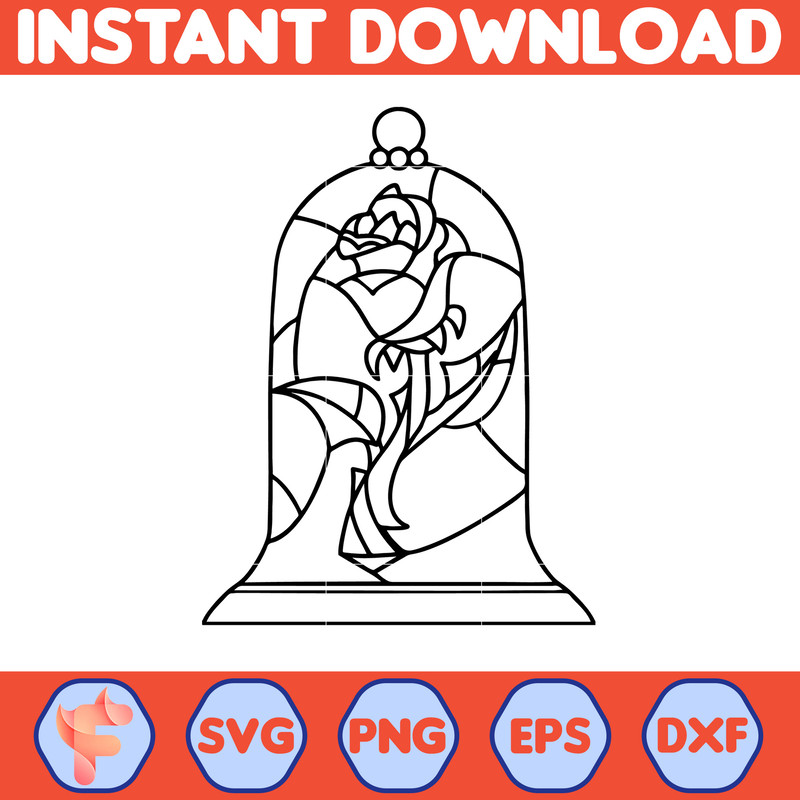 Disney Beauty And The Beast SVG, Belle Svg, Disney Svg,Beauty and The Beast Disney SVG, Beauty And The Beast Svg, Instant Download (15).jpg