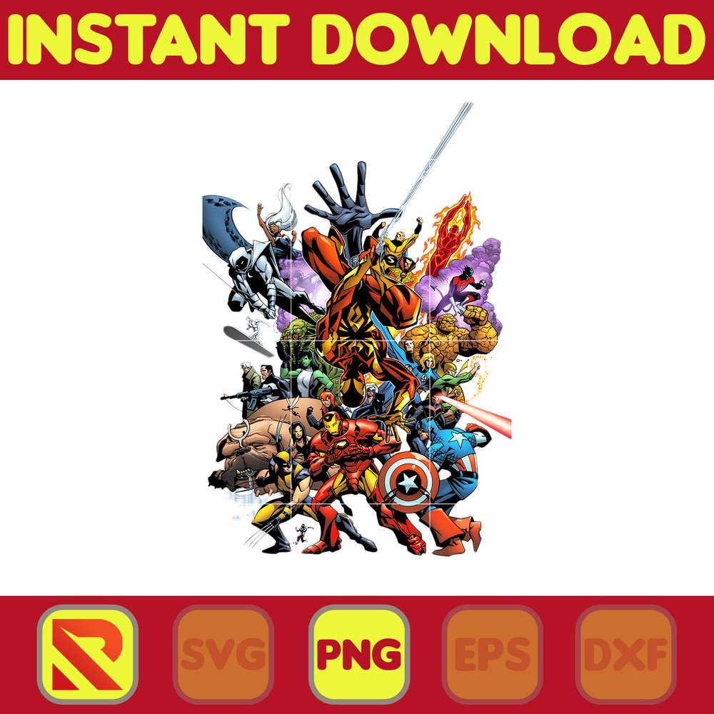 Avengers PNG, Marvel Clipart png, Super Heroes, Iron Man, Captain America, Hulk, Thor, Hawkeye, Spider Man Png (160).jpg
