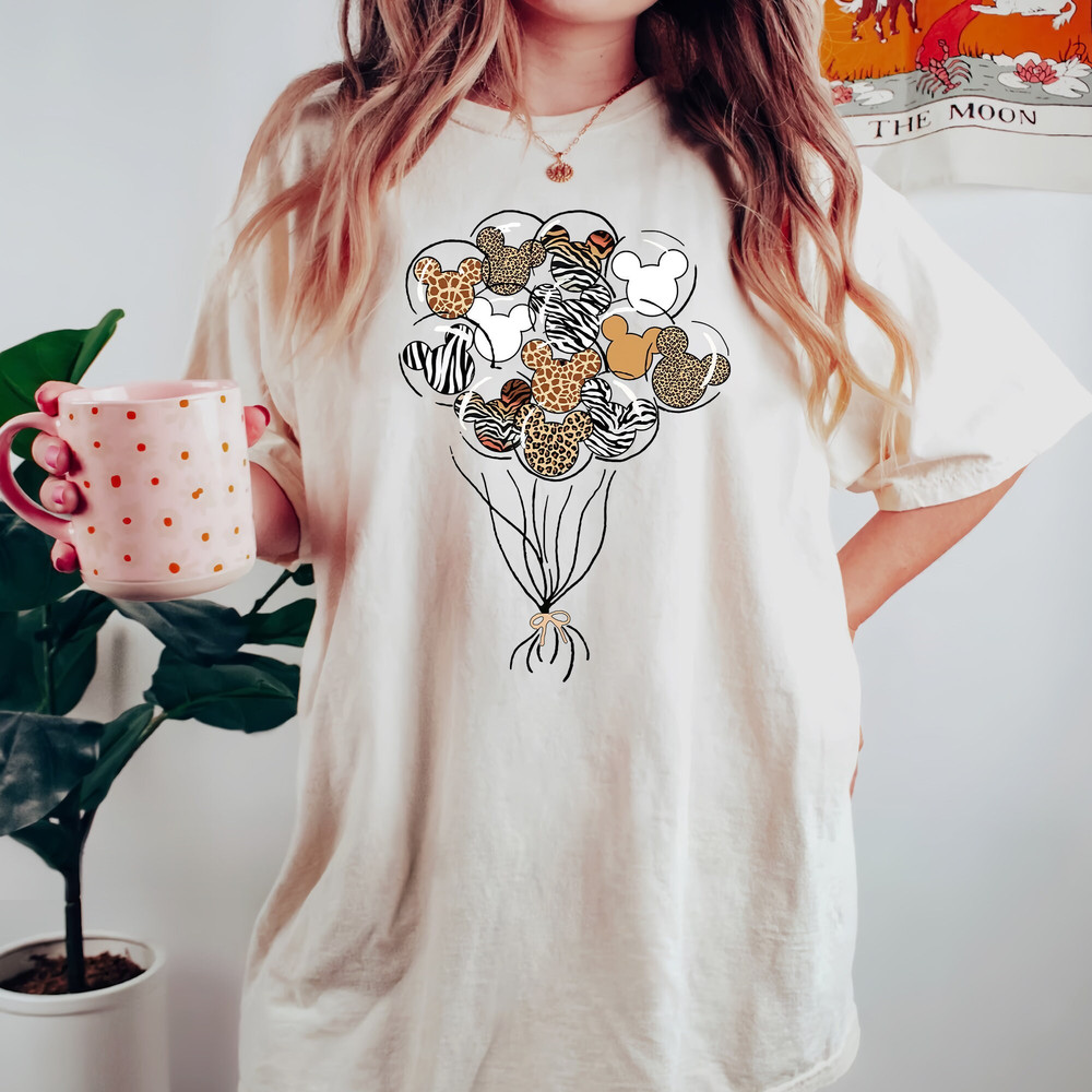 Disney Animal Kingdom Balloons Comfort ColorsĀ® Shirt, Colorful Vacay Shirt, Disney Aesthetic Shirt, Disneyworld Shirt, Disney Family Shirt - 2.jpg