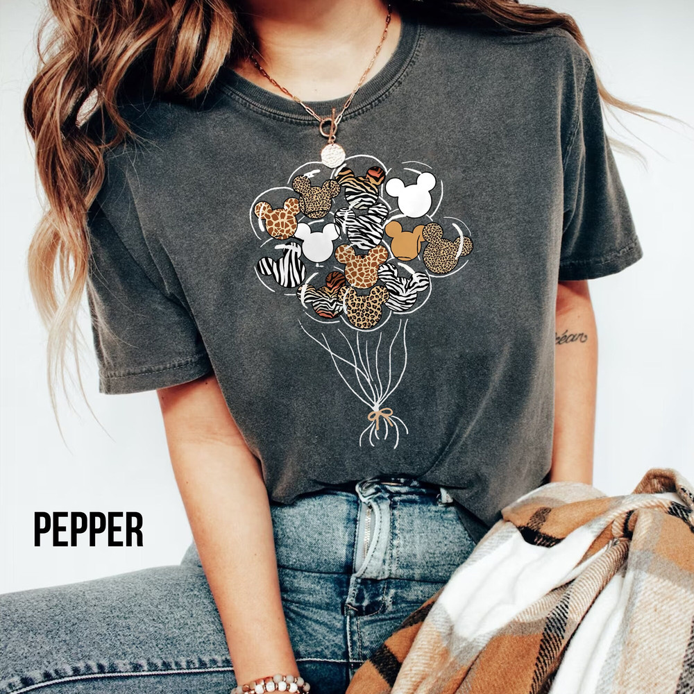 Disney Animal Kingdom Balloons Comfort ColorsĀ® Shirt, Colorful Vacay Shirt, Disney Aesthetic Shirt, Disneyworld Shirt, Disney Family Shirt - 3.jpg