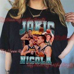 nikola jokic 90s vintage bootleg shirt, vintage basketball shirt, vintage sweatshirt 90s, vintage hoodie, vintage graphi
