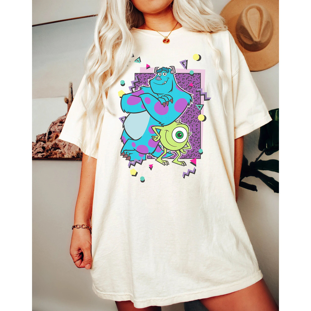 Disney Monster Inc Shirt, Monster Inc Comfort Colors Shirt, Monsters University Shirt, Disney Family Vacation Shirt, Vintage Disney Shirt - 1.jpg