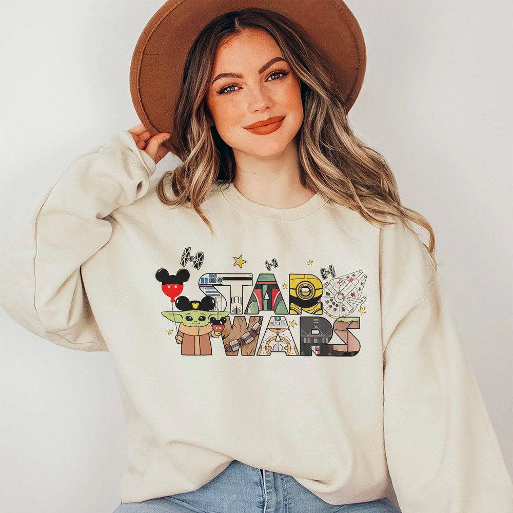 Disney Star Wars Shirt, Custom Text Star Wars Characters, Disney Family Shirt, Disney Balloons Group Shirt, Star Wars Trip 2023, Star Wars - 1.jpg