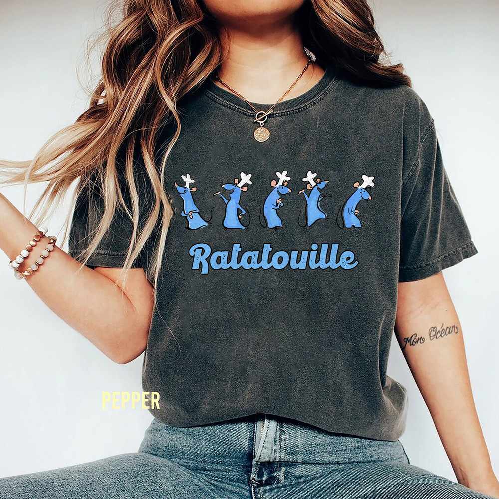 Disney Ratatouille Paris Shirt, France Vintage Restaurant T-Shirt, Pixar Shirt, Anyone can cook shirt, Remy Shirt, Comfort Colors Shirt - 4.jpg