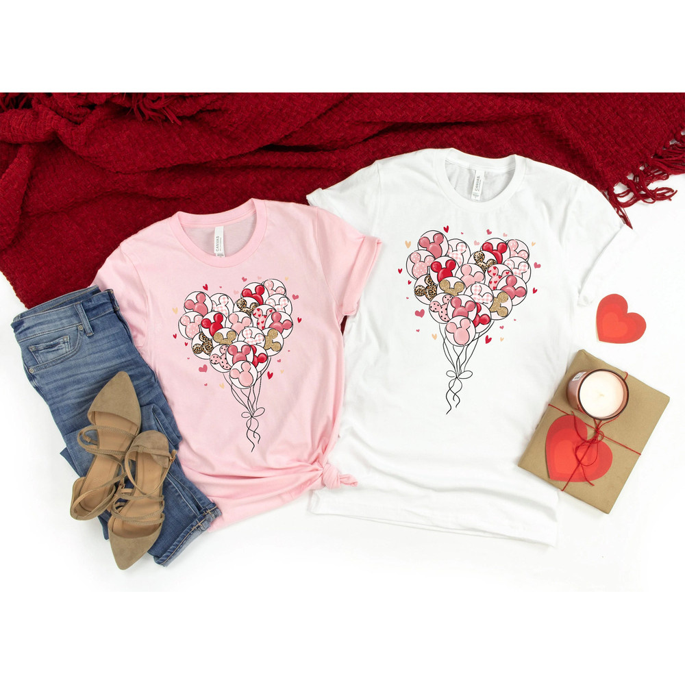 Disney Valentine's Day Shirt, Mickey And Minnie Valentine's Day Shirt, Happy Valentine's Day Shirt, Mickey And Friends Shirt, Walt Disney - 1.jpg