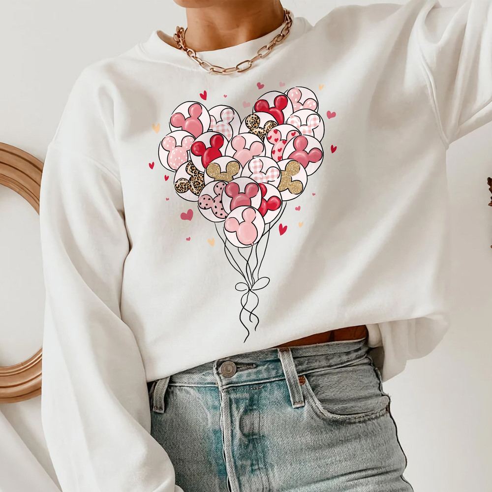 Disney Valentine's Day Shirt, Mickey And Minnie Valentine's Day Shirt, Happy Valentine's Day Shirt, Mickey And Friends Shirt, Walt Disney - 2.jpg
