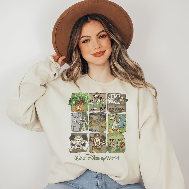 Retro Disney Animal Kingdom Mickey and Friends Comfort Colors  Disney Wild Shirt  Vintage Safari Mode Shirt  Hakuna Matata Mickey Safari - 1.jpg