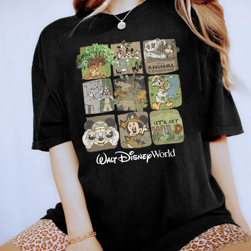 Retro Disney Animal Kingdom Mickey and Friends Comfort Colors  Disney Wild Shirt  Vintage Safari Mode Shirt  Hakuna Matata Mickey Safari - 4.jpg