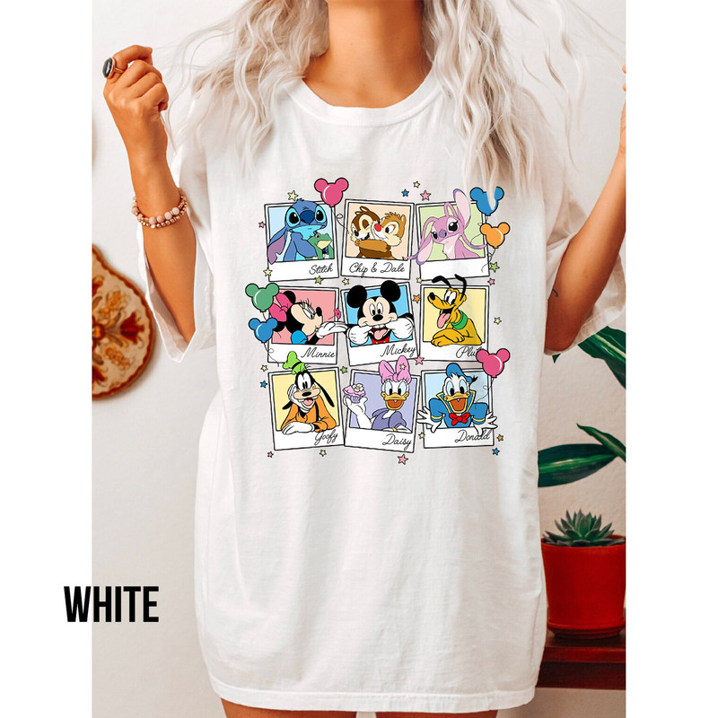Retro Disney Mickey Polaroid Comfort ColorsĀ® Shirt, Mickey and Friends Shirt, Disneyland Shirt, Disneyworld Shirt, Disney Family Trip Shirts - 3.jpg