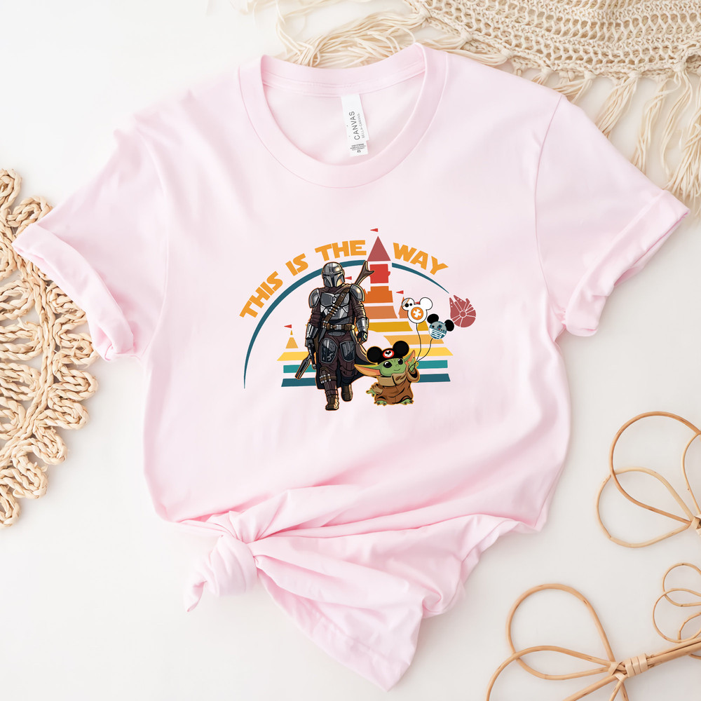 This Is The Way shirt, The Mandalorian Shirt, Star War Shirt, Baby Yoda Mandalorian shirt, Star War Galaxy Edge shirt, Disney Star War - 4.jpg