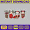 Disney Christmas Coffee Latte PNG, Christmas Coffee PNG, Merry Christmas PNG, Coffe Latte Png, Red Peppermint Iced Latte, Digital Instant Download (1).jpg