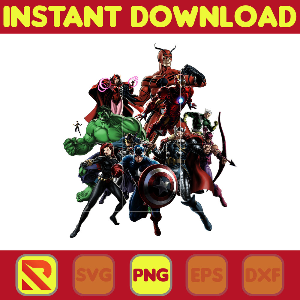 Avengers PNG, Marvel Clipart png, Super Heroes, Iron Man, Captain America, Hulk, Thor, Hawkeye, Spider Man Png (198).jpg