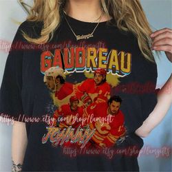 john michael gaudreau 90s vintage bootleg shirt, vintage hockey sweatshirts 90s, hockey hoodie, vintage sweaters, 90s vi