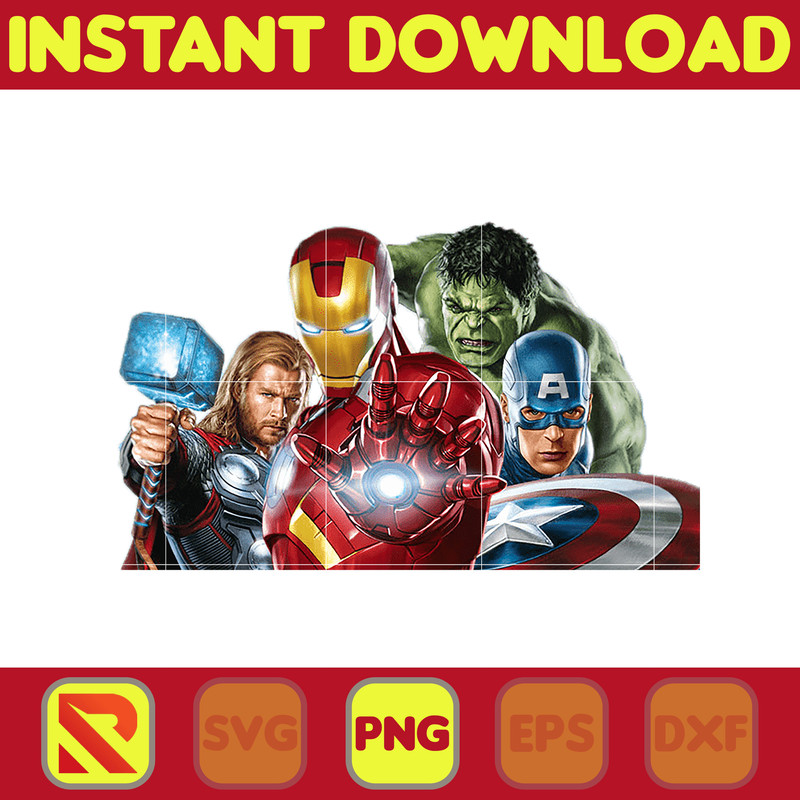 Avengers PNG, Marvel Clipart png, Super Heroes, Iron Man, Captain America, Hulk, Thor, Hawkeye, Spider Man Png (203).jpg