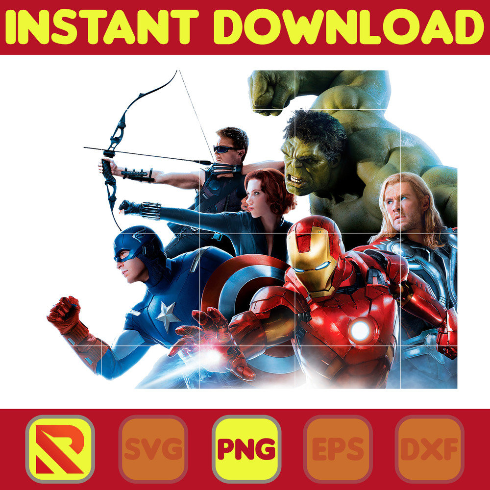 Avengers PNG, Marvel Clipart png, Super Heroes, Iron Man, Captain America, Hulk, Thor, Hawkeye, Spider Man Png (205).jpg