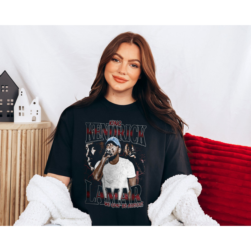 Kendrick Lamar Tshirt, Kendrick Lamar Sweatshirt, Kung Fu Kenny Vintage Hip Hop 90s Retro Graphic Tee Streetwear Gifts - 2.jpg