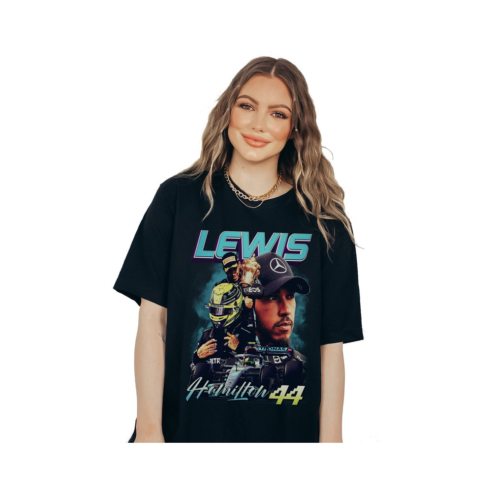 Lewis Hamilton SHIRT, Formula 1 Racing Team, Vintage 90s Mercedes Formula 1 Tshirt, Racing Driver FORMULA ONE Shirt, Lewis Hamilton Sweater - 1.jpg