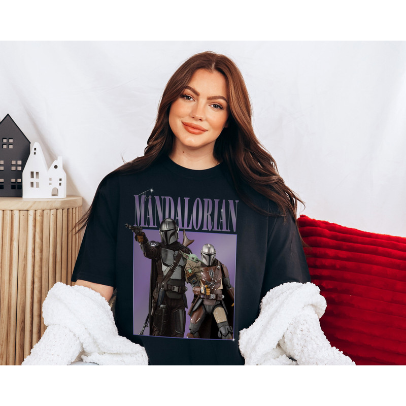 The MANDALORIAN Shirt, Mandalorian STAR WARS Shirt, Djinn Darin Tshirt, Unisex Cotton Short Sleeve Star Wars Tees, Star Wars Fan Gift - 2.jpg