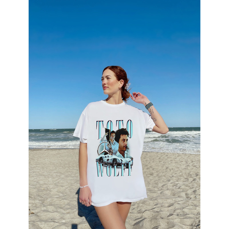 Toto Wolff SHIRT, Formula 1 Racing Team, Vintage 90s Mercedes Formula 1 Tshirt, Racing Driver FORMULA ONE Shirt, Lewis Hamilton Sweater - 2.jpg