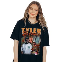 tyler the creator t-shirt, flower boy shirt, tyler the creator rap hip hop 90 vintage tshirt, graphic tees, tyler the cr