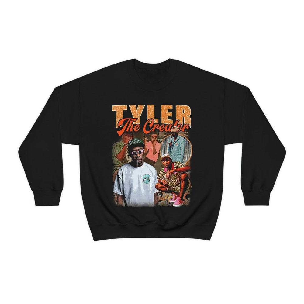 TYLER The Creator Sweatshirt, Homage Sweater, Flower Boy SHIRT , Tyler The Creator Rapper Hip Hop 90s SWEATER, Tyler The Creator Fan Gift - 3.jpg
