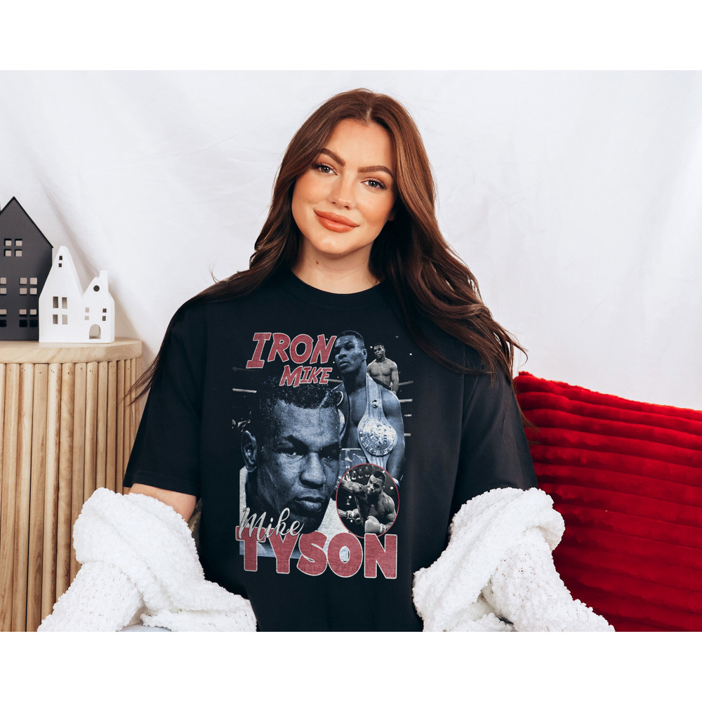 Vintage Mike Tyson Iron Mike T-shirt, Mike Tyson Shirt, Iron Mike Graphic Tee, Boxing Sport Legend Unisex T Shirt, Mike Tyson Fan Gift - 2.jpg