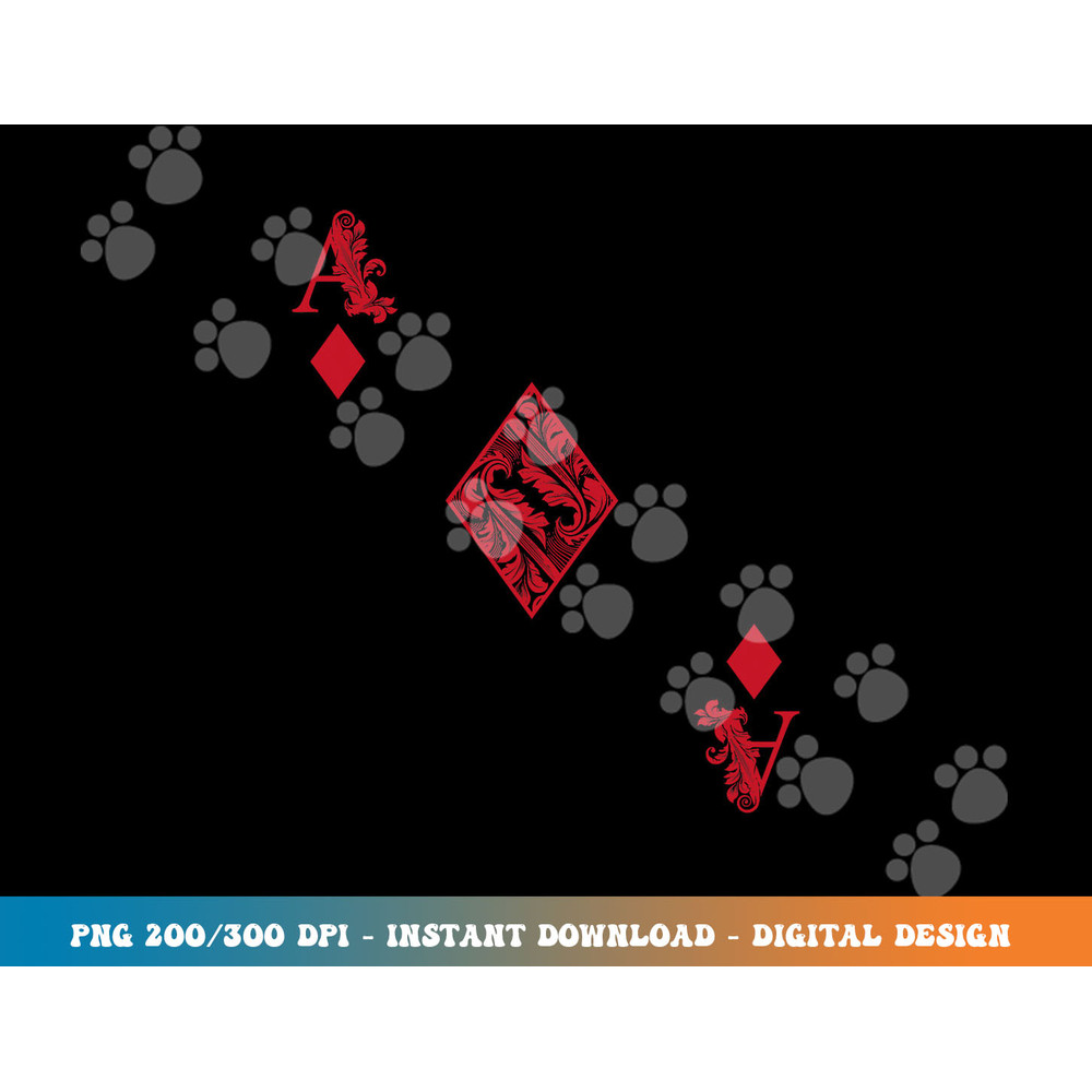 Ace Of Diamonds Costume Shirt - Funny Halloween Gift Tshirt png, sublimation copy.jpg