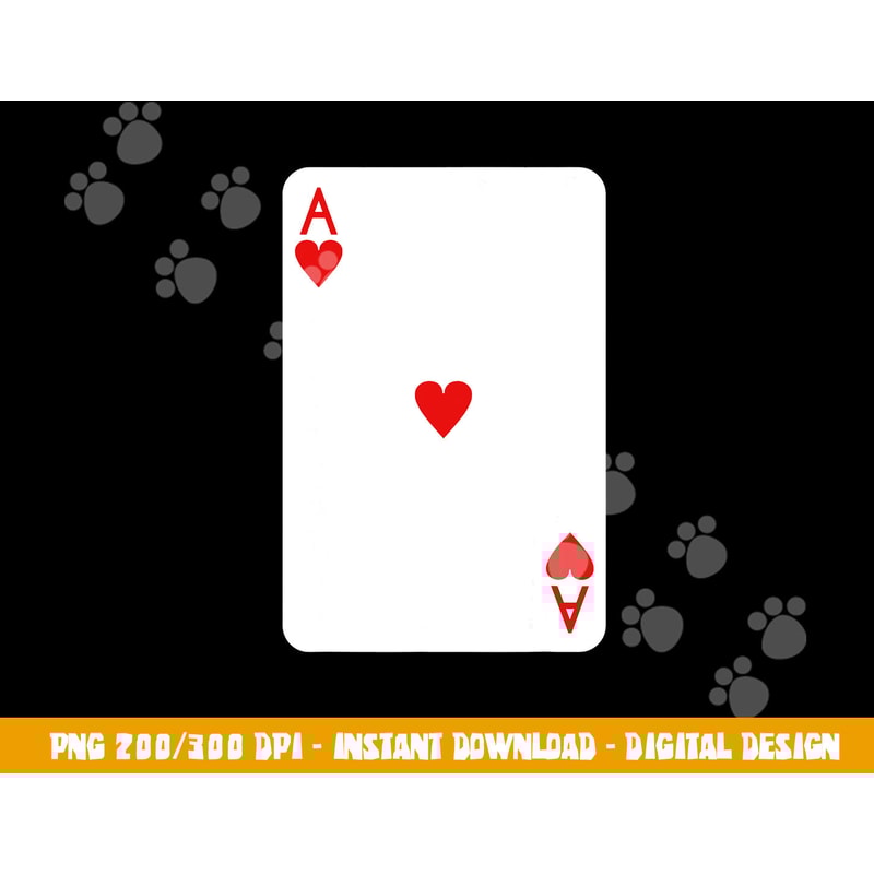 Ace Of Hearts Playing Cards Halloween Costume Deck Of Cards png,sublimation copy.jpg