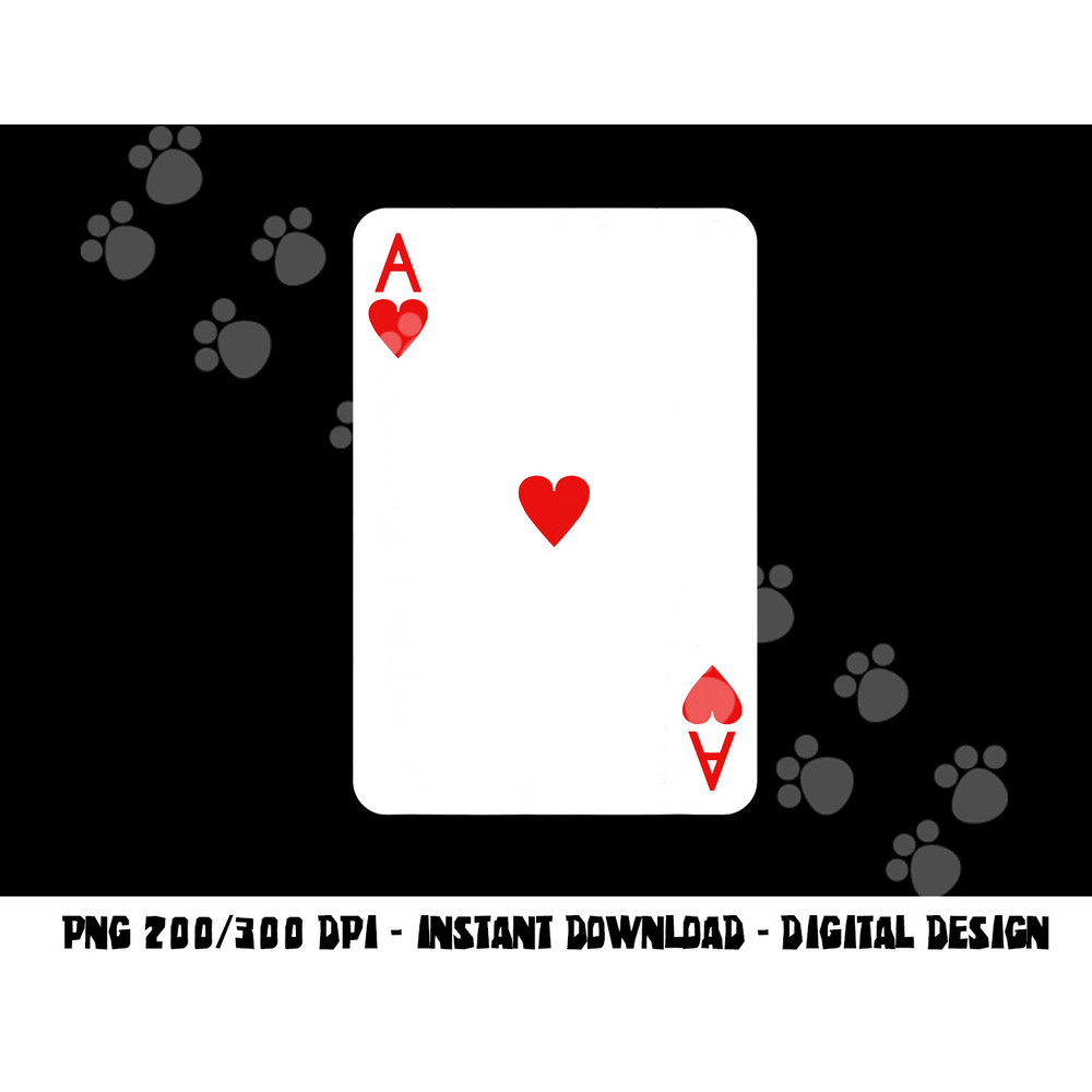 Ace Of Hearts Playing Cards Halloween Costume Deck Of Cards png,sublimation copy.jpg