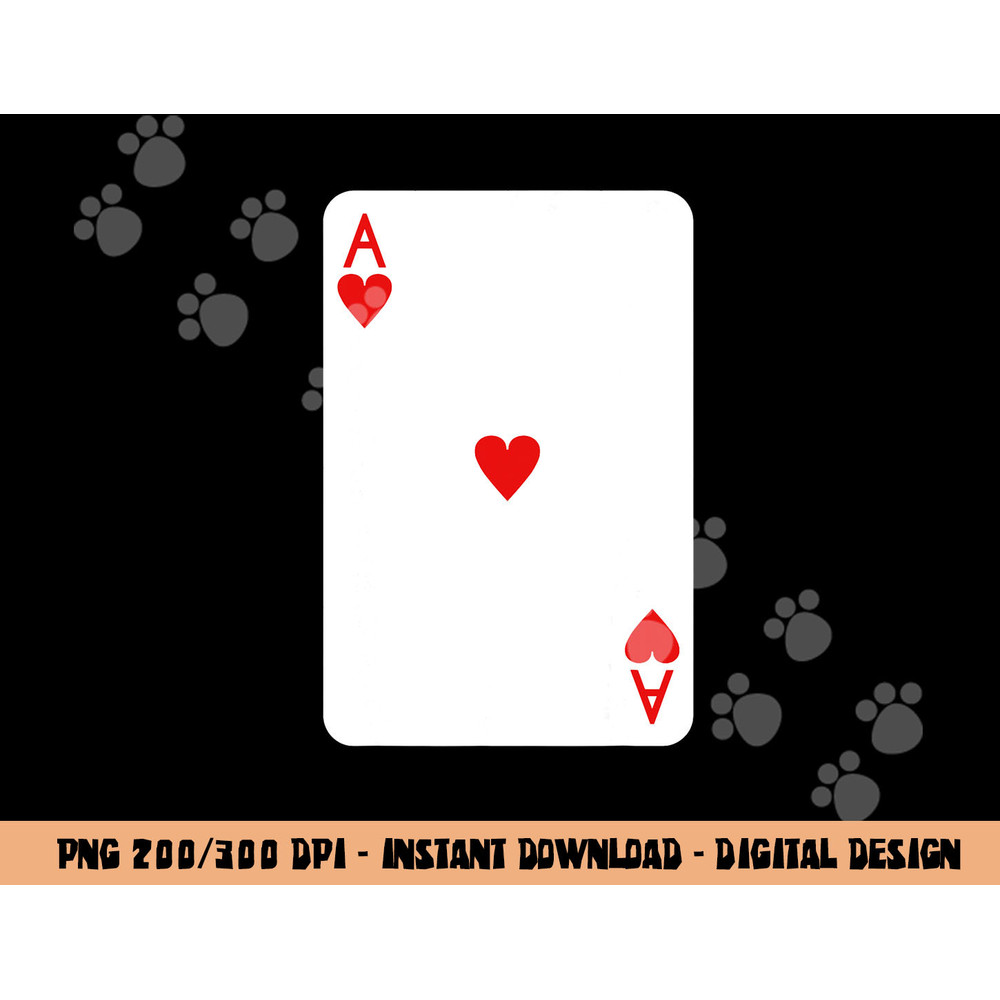 Ace Of Hearts Playing Cards Halloween Costume Deck Of Cards png,sublimation copy.jpg