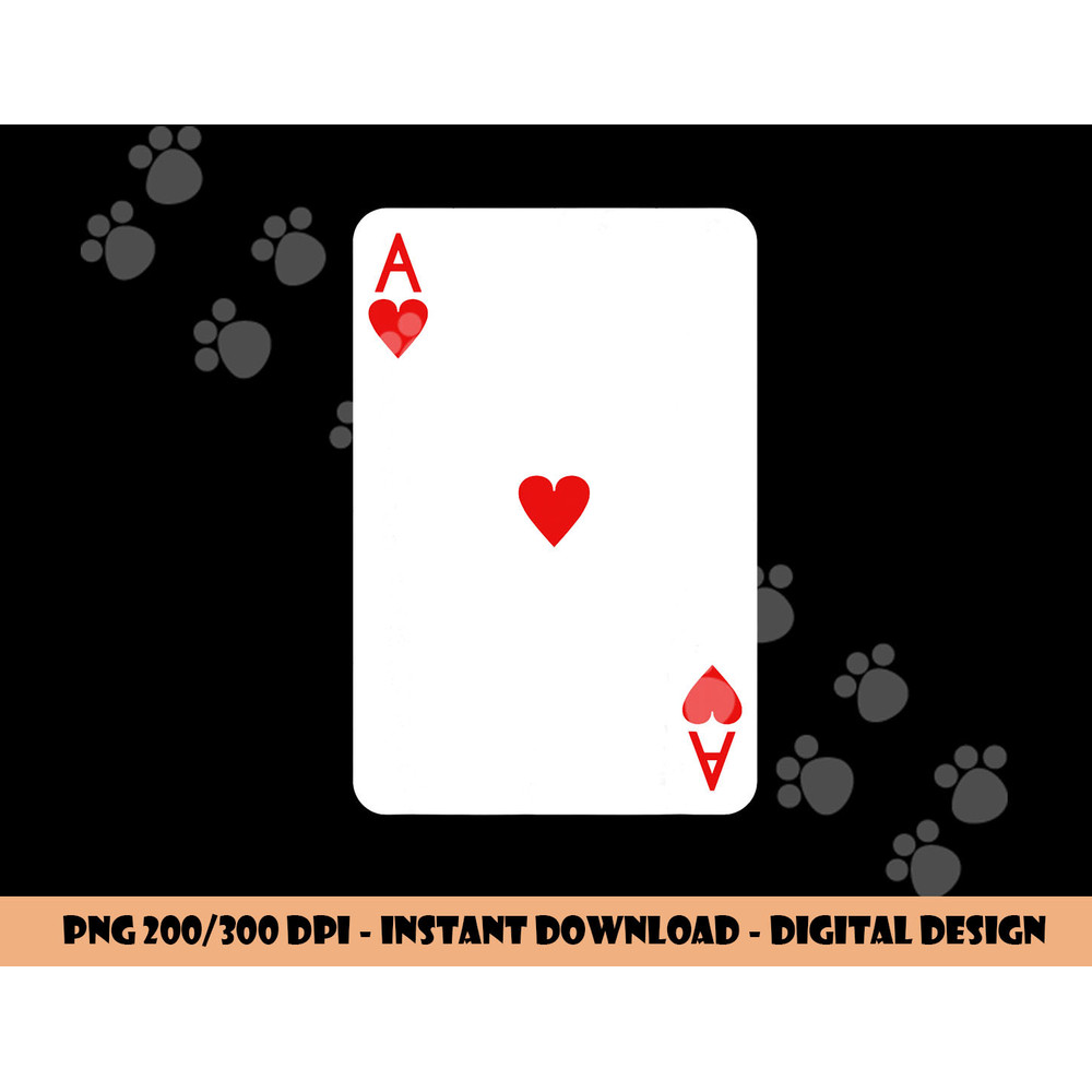 Ace Of Hearts Playing Cards Halloween Costume Deck Of Cards  png,sublimation copy.jpg